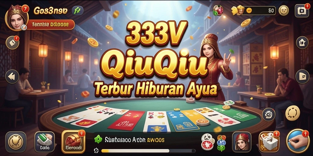 Tampilan menarik dari gameplay QiuQiu di 333V.