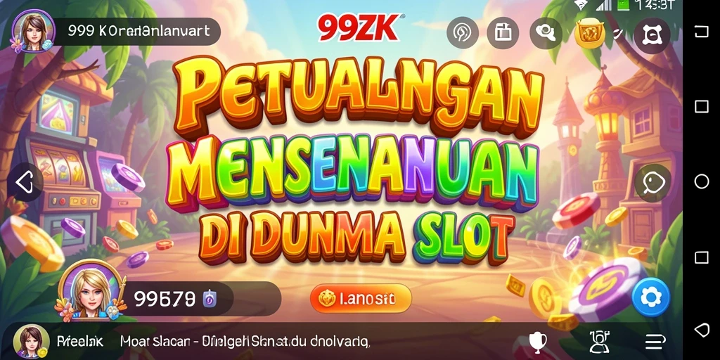 Tampilan menarik dari gameplay Slot 99ZK yang mengasyikkan.