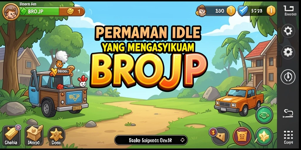 Screenshot BROJP menampilkan gameplay menarik dengan karakter dan grafik yang indah.