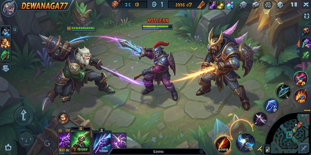 Gameplay seru dan grafis menawan dari DEWANAGA77.