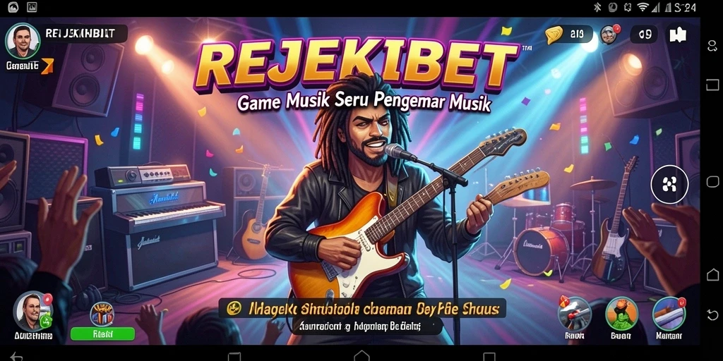 Tampilan gameplay <strong>REJEKIBET</strong> yang penuh warna dan interaktif.