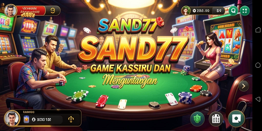 Tampilan menarik dari gameplay Kasino yang mengasyikkan.
