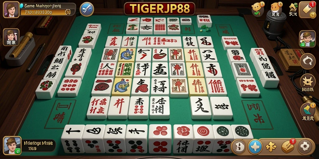 TIGERJP88 menampilkan gameplay Mahjong yang seru dan kompetitif.