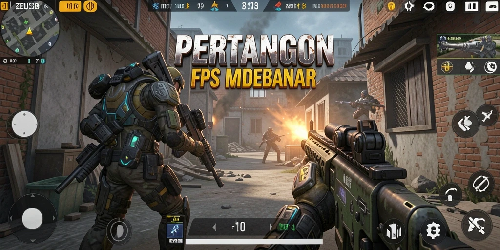 Tampilan gameplay seru dan grafis tampak nyata di ZEUS138.